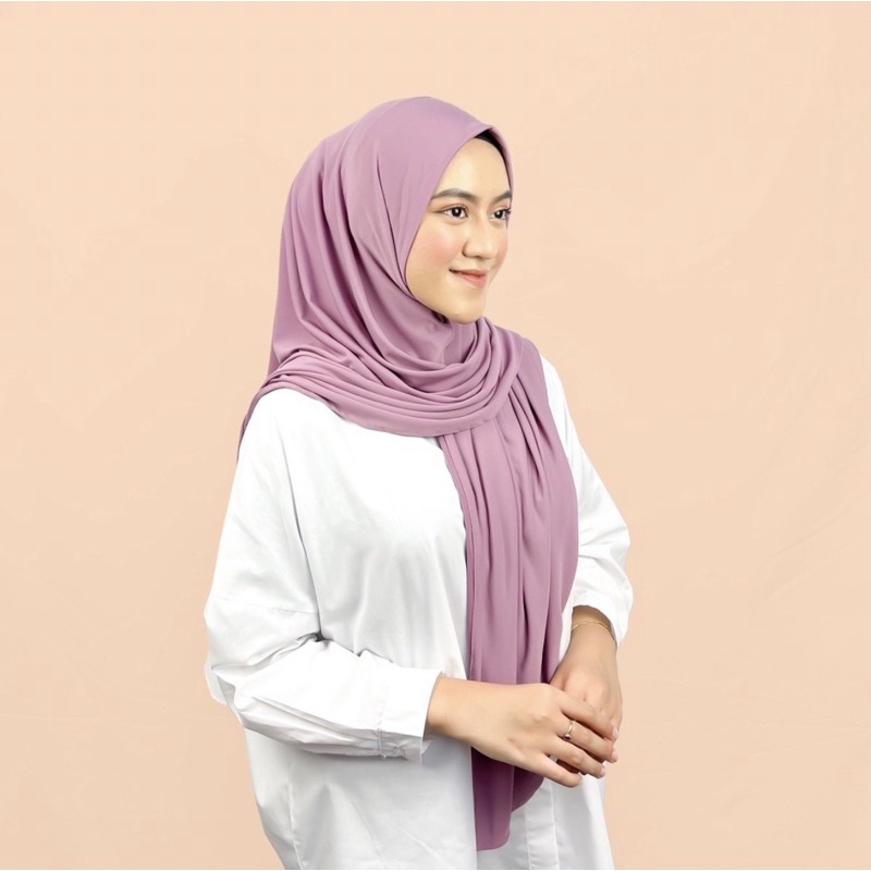 HIJAB SEGITIGA INSTAN JERSEY / JILBAB PREMIUM / KERUDUNG SEGITIGA