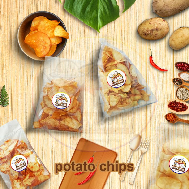 

Paket 4 pax POTATO CHIPS