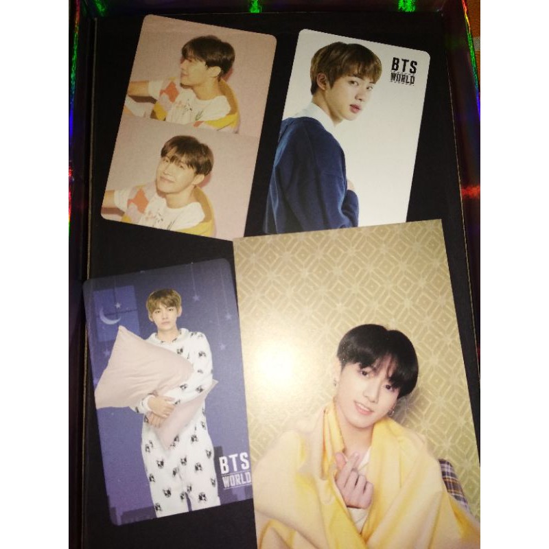 Photocard Official BTS & Postcard // ALBUM PERSONA ALBUM BTS WORLD