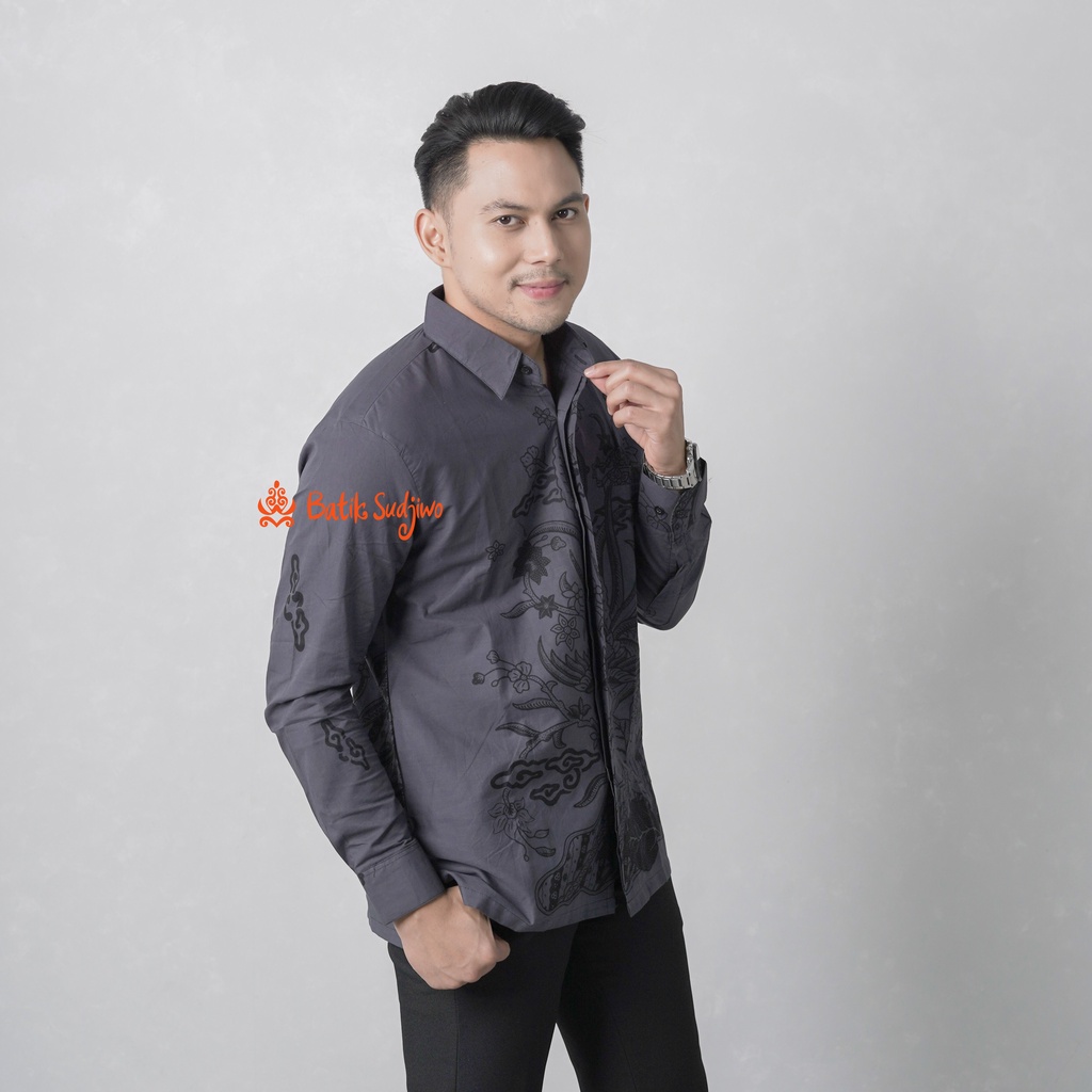 Atasan Kemeja Batik Pria Regular 1036