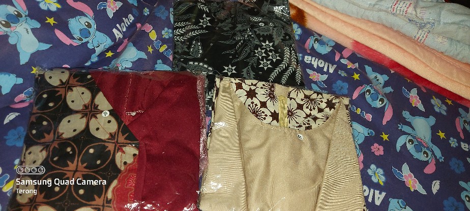 Atasan Batik Wanita Dolbi Dolbi Dobby Dobi Modern Batik Cassual