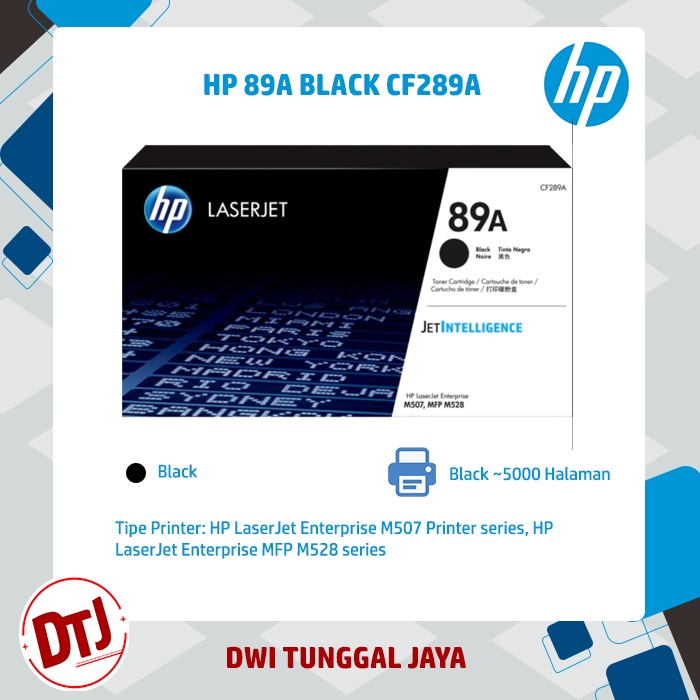 Toner HP 89A Black Original CF289A