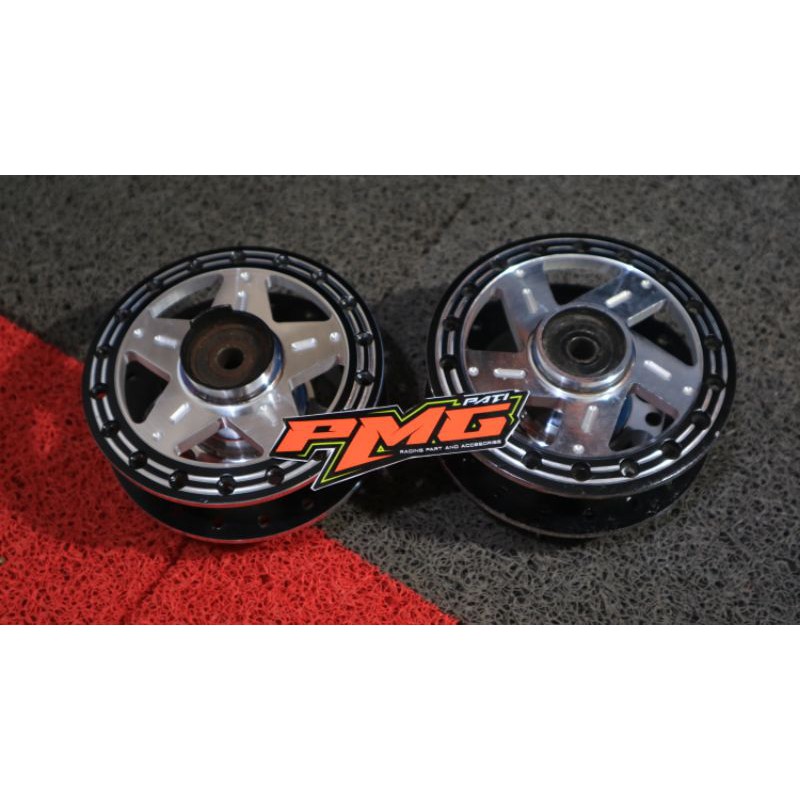 ready tromol depan mio coak bubut kinclong jupiter vega ninja satria fu barang second original