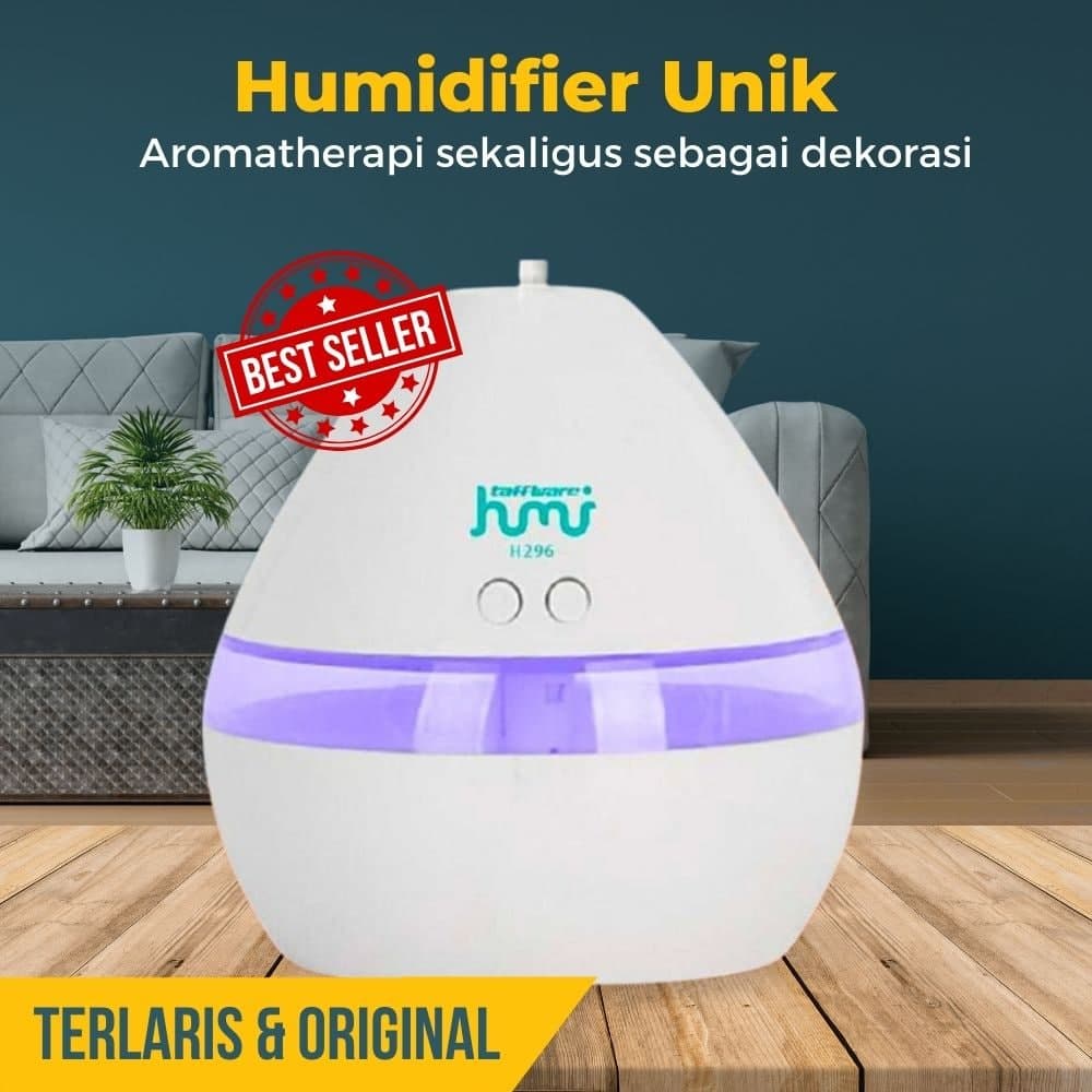 JAVASHOP Humidifier Pengharum Ruangan Aromaterapi Bonus Baby Gold dan oil