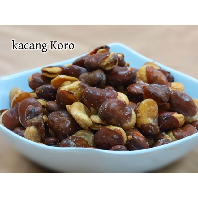 

kacang koro kulit gurih asin