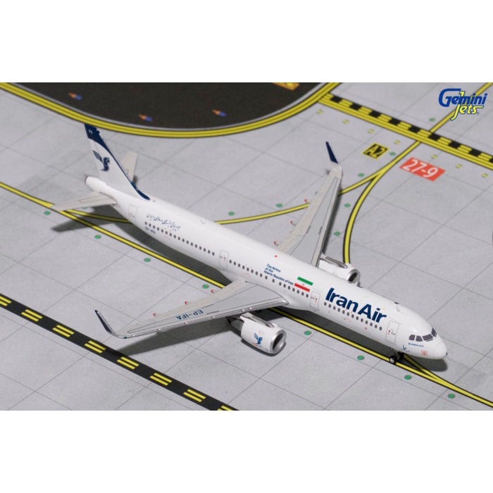 Gemini Jets Iran Air Airbus A321-200 Sharklets EP-IFA 1/400 Scale