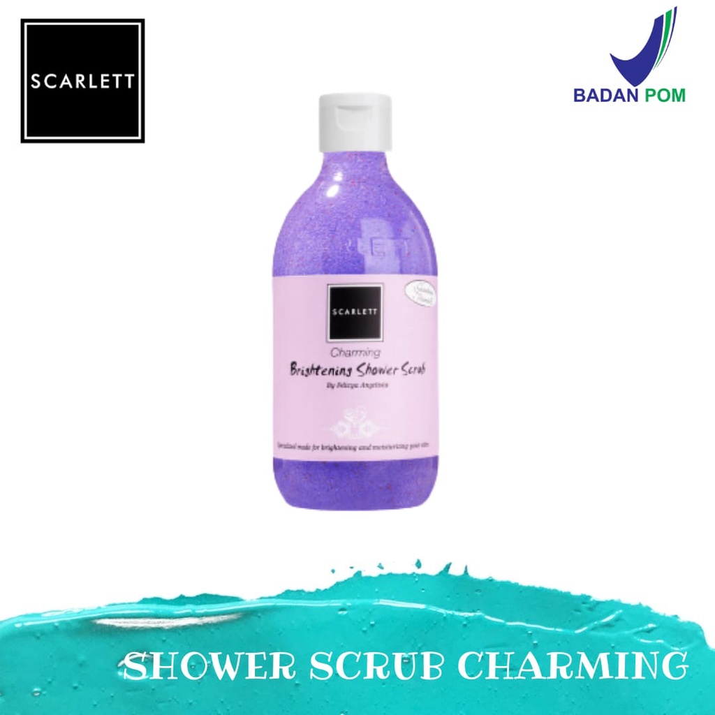 Scarlett Whitening Shower Scrub Charming Scarlett Whitening Shower Scrub Charming - 300ml Scarlett W