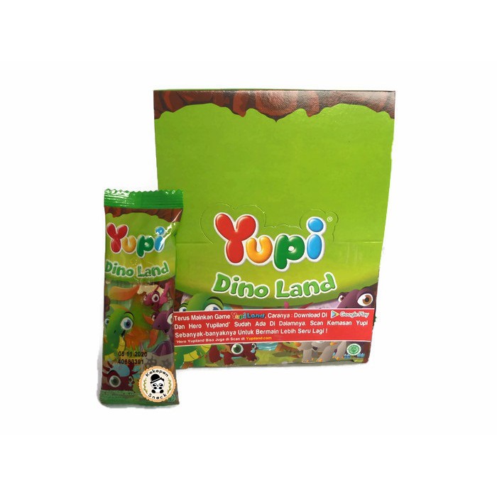 Yupi Dino Land Box isi 24