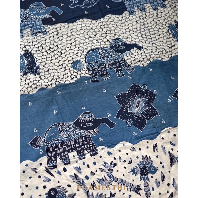 Batik Tulis Warna Alam Indigofera 015