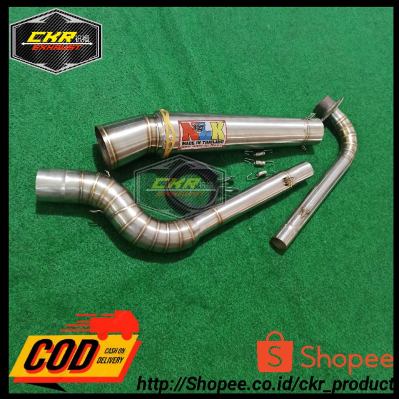 Knalpot NLK 32MM PNP EX5/WAVE 100/110/125/KRISS/EX5 CLASS/LAGENDA/SRL115