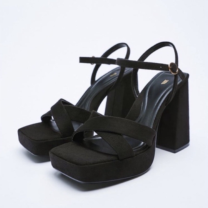 Sepatu Heels Wanita ZS Platform Sepatu Heels Terbaru Wanita Sepatu Heels Kondangan Wanita Sepatu Hee