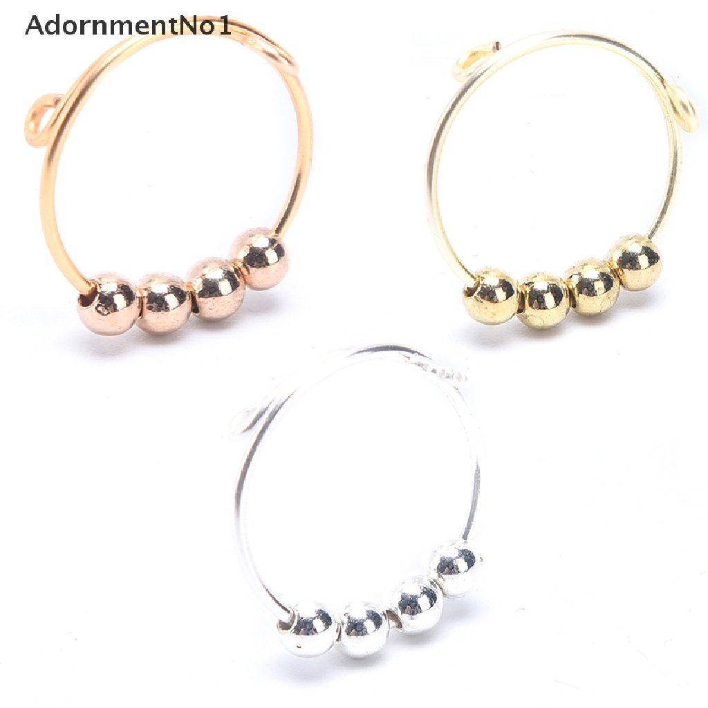 (AdornmentNo1) Cincin Terbuka Adjustable Anti Stress Untuk Pria / Wanita