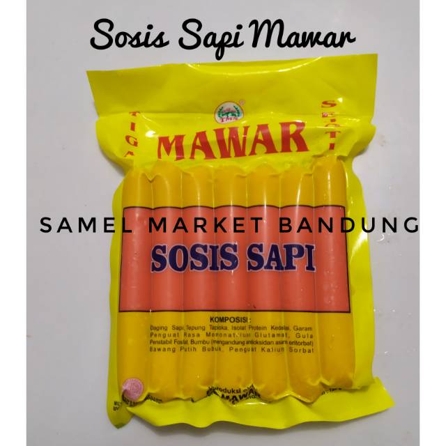 

Sosis Sapi Mawar 150 gr