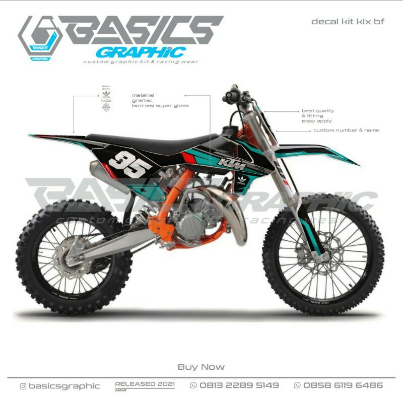 Decal Ktm 85