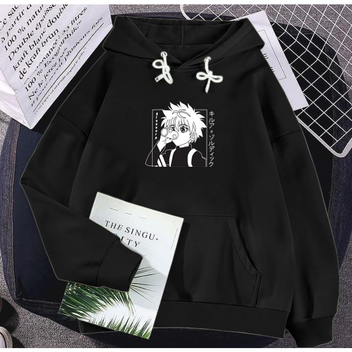 HoodieTokyo Anime Goku Hoodies Atasan Unisex Hoodie L XL XXL Bahan Fleece