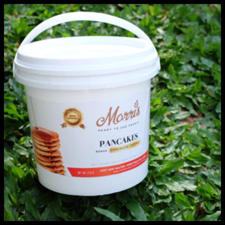 

8F14 Tepung Premiks Pancake ( Free Topping Coklat Morris Kue Premix ) Jlz5