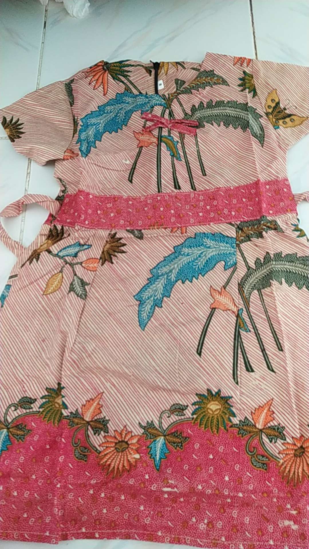 Dress Batik Anak Perempuan Umur 2-10 Tahun - Motif Batik Bervariasi - Batik Anak Harga Ecer Bisa Cod