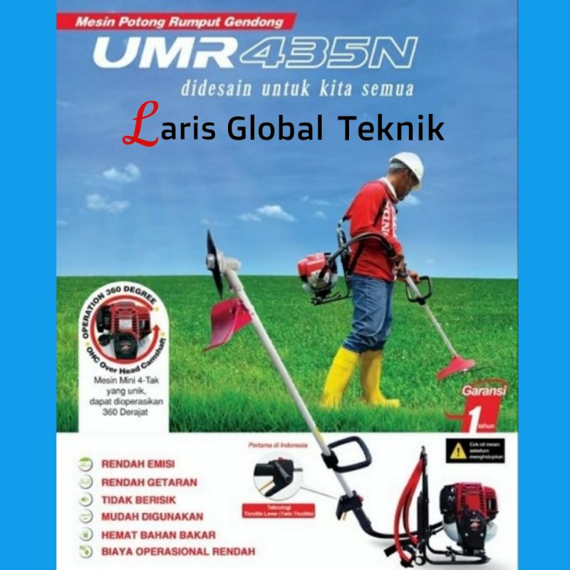 Mesin Potong Rumput Brush Cutter HONDA UMR435N / Honda UMR 435N