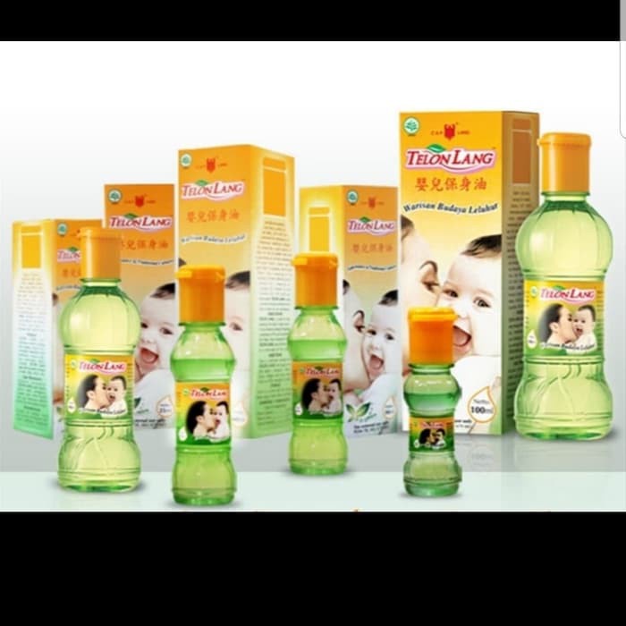 Cap Lang Minyak Telon Bayi Ukuran 30ml 100ml Minyak Telon Cap Lang Bayi Terlaris