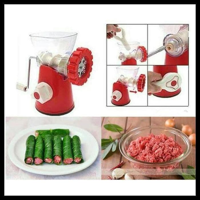 Meat Grinder besar manual - penggiling giling daging