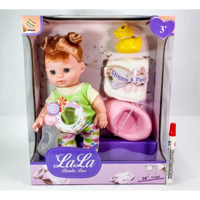 Boneka Pipis Ngompol Lala Boneka Bayi Lucu