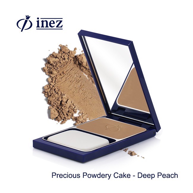 [ok] Inez powdery precious cake powder -- bedak padat inez + kaca