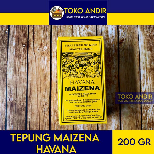 

Tepung Maizena Havana 200gr