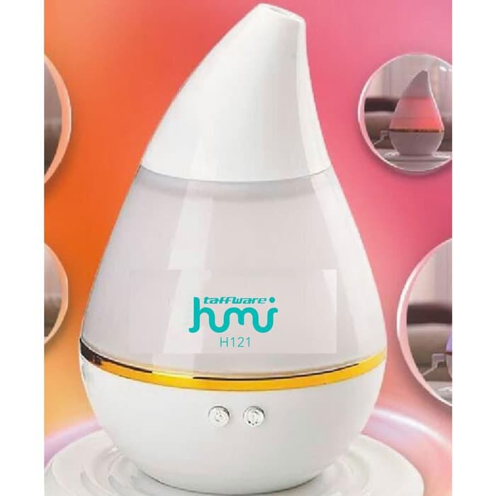 Taffware Mini Ultrasonic Air Humidifier Aroma Therapy HUMI H121 White