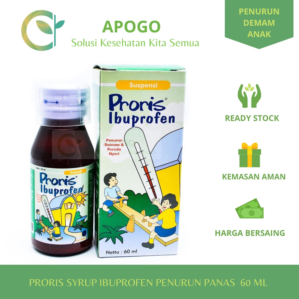 PRORIS SYRUP IBUPROFEN PENURUN PANAS 60 ML