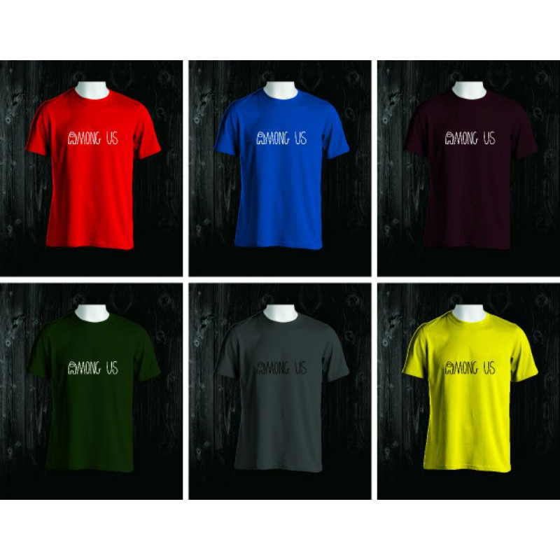 KAOS AMONG US 1 BARIS BAJU TSHIRT COMBED 30S