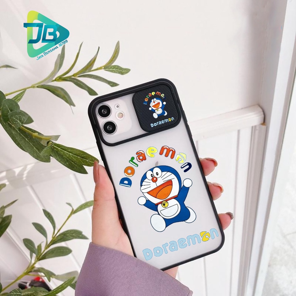 SOFTCASE SLIDE KAMERA DORAEMON OPPO VIVO SAMSUNG XIAOMI REALME IPHONE ALL TYPE JB4973