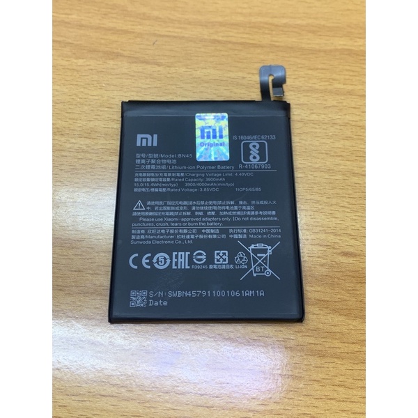 BATERAI XIAOMI BN 45 / BN45 REDMI NOTE 5 / NOTE 6 PRO OEM