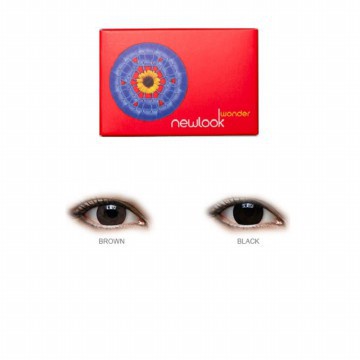 SOFTLENS NEWLOOK WONDER BLACK DAN BROWN 14.2MM