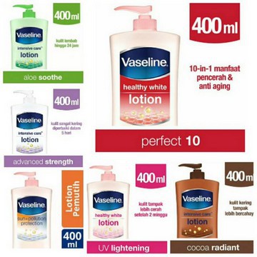 ★ BB ★ Vaseline Healthy White Hand body | Body Lotion Aloe Soothe Perfect 10 Night Repair