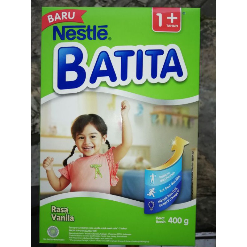 DANCOW BATITA 1+ RASA VANILA 400gram murah
