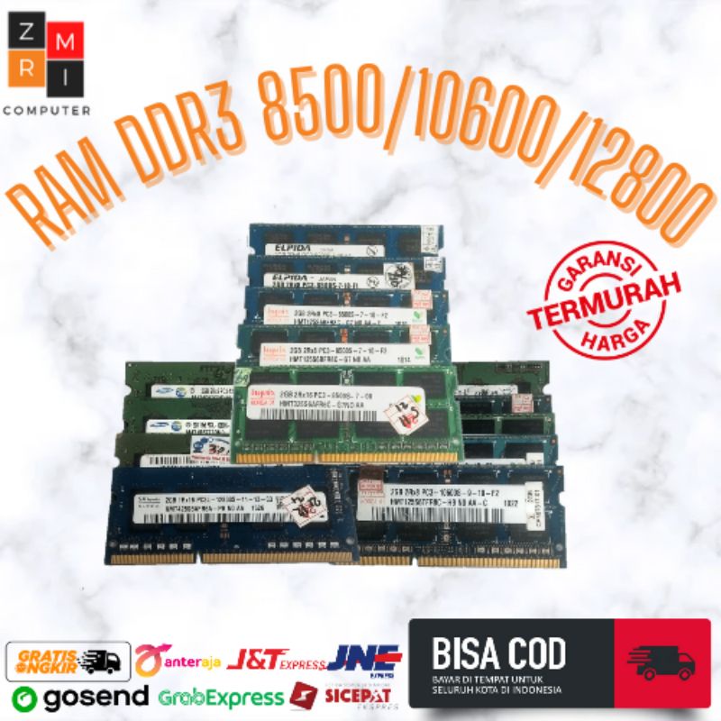 RAM 2GB DDR 3 LAPTOP ALLMERK