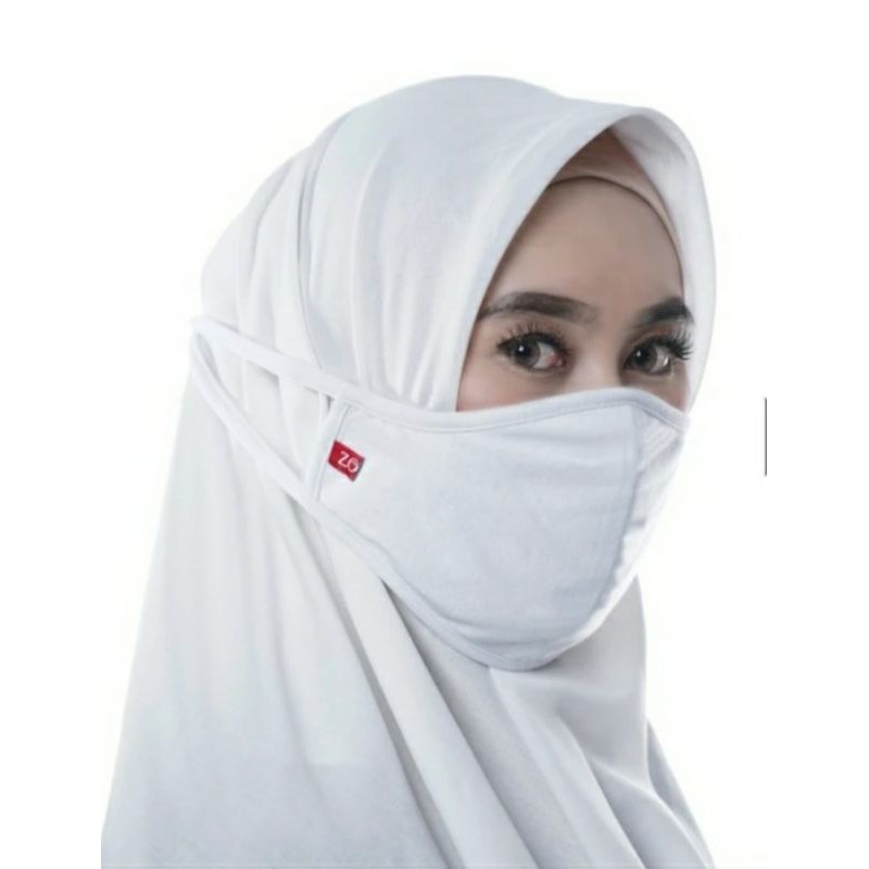 Masker kaos Zoya / masker murah bahan kaos
