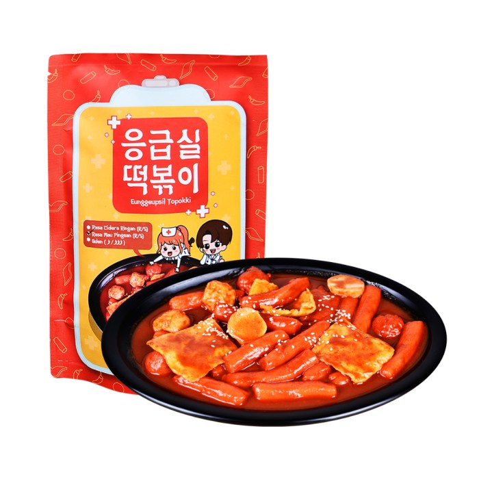 

Instant-Camilan- Eunggeupsil Topokki Spesial - Mau Pingsan -Camilan-Instant.