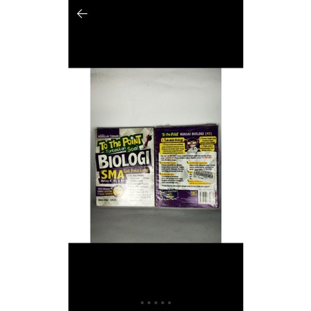 To the Point Tuntaskan Soal bahasa Inggris Biologi kimia matematika SMA . vrc3/4-Biologi