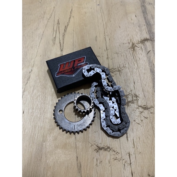 Rante kamprat tiger model 4 lapis panjang 102 rante keteng tiger model 4 lapis import