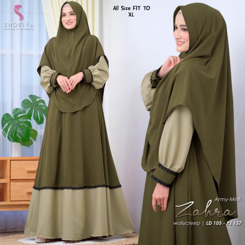 Zahra Syari Set ori by shofiya