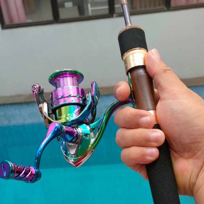 Combo Joran Hoox Chameleon + Reel Fugu Tora Pro 1000 Anammarif