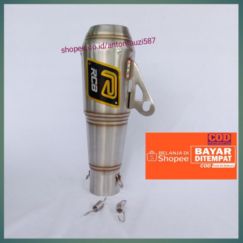 Knalpot Silincer only RCB Exhaust inlet 50mm