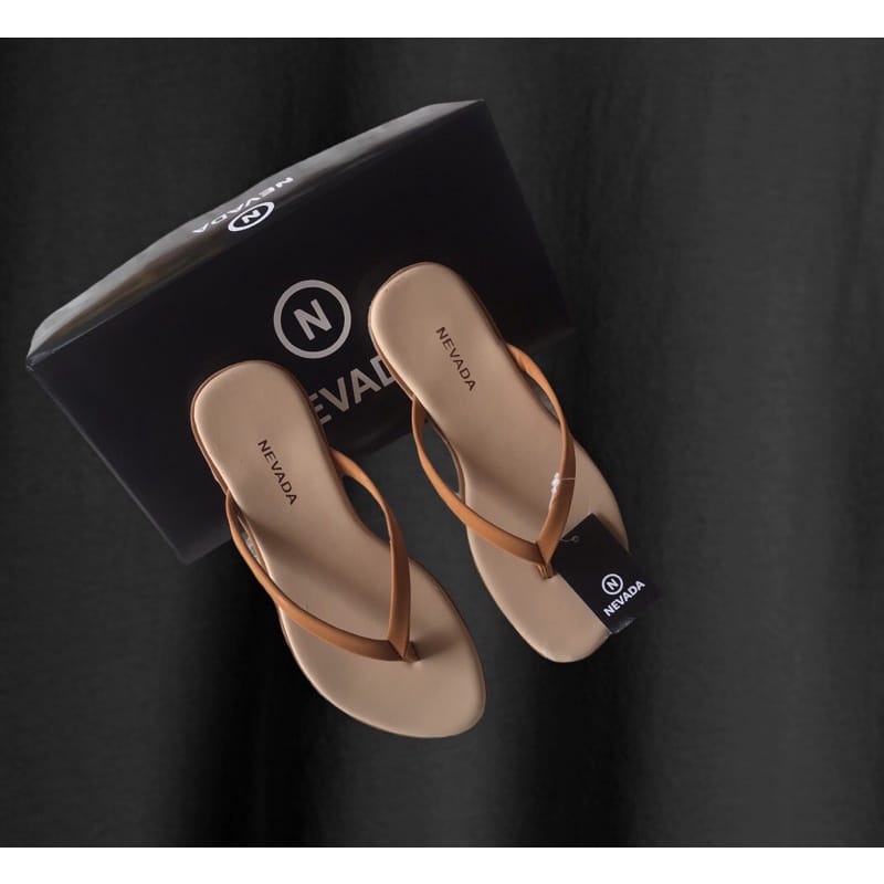 Sandal Japit Wanita Q122 Simpel Sandal Wanita Basic Casual Daily