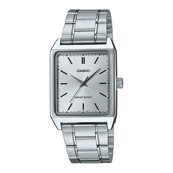 GS252 Fashion pria wanita JAM TANGAN CASIO ORIGINAL TALI RANTAI MTP-VOO7D-7E SALE Termurah