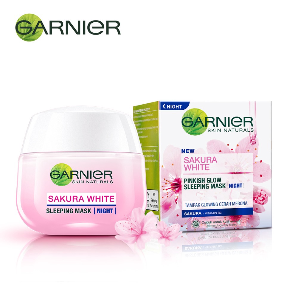 Garnier Sakura White Sleeping Mask Night 50ml
