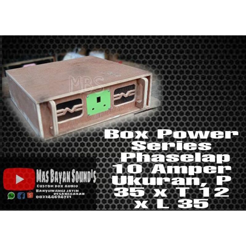 Box Power Triplek Ukiran