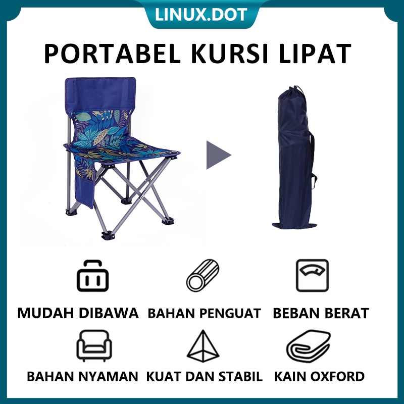 Portable Kursi Lipat Mancing Kursi  Outdoor Kursi Gunung  Kursi Camping