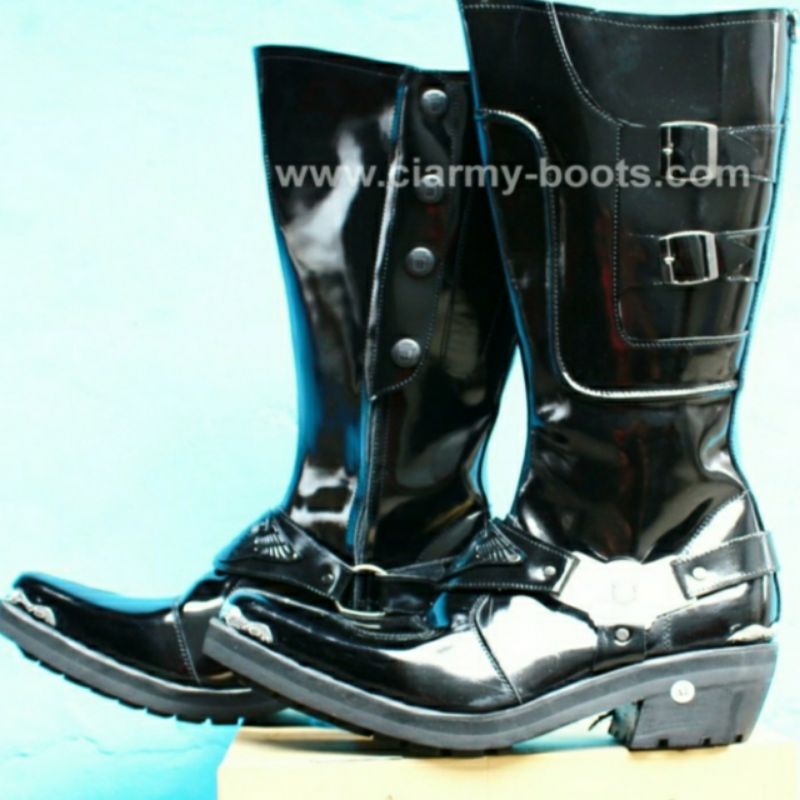 Sepatu Tunggang Polantas Ciarmy C011G Sepatu Tunggang Lantas