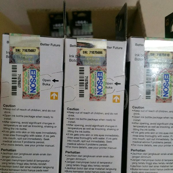 

tinta epson 664 T6641 black